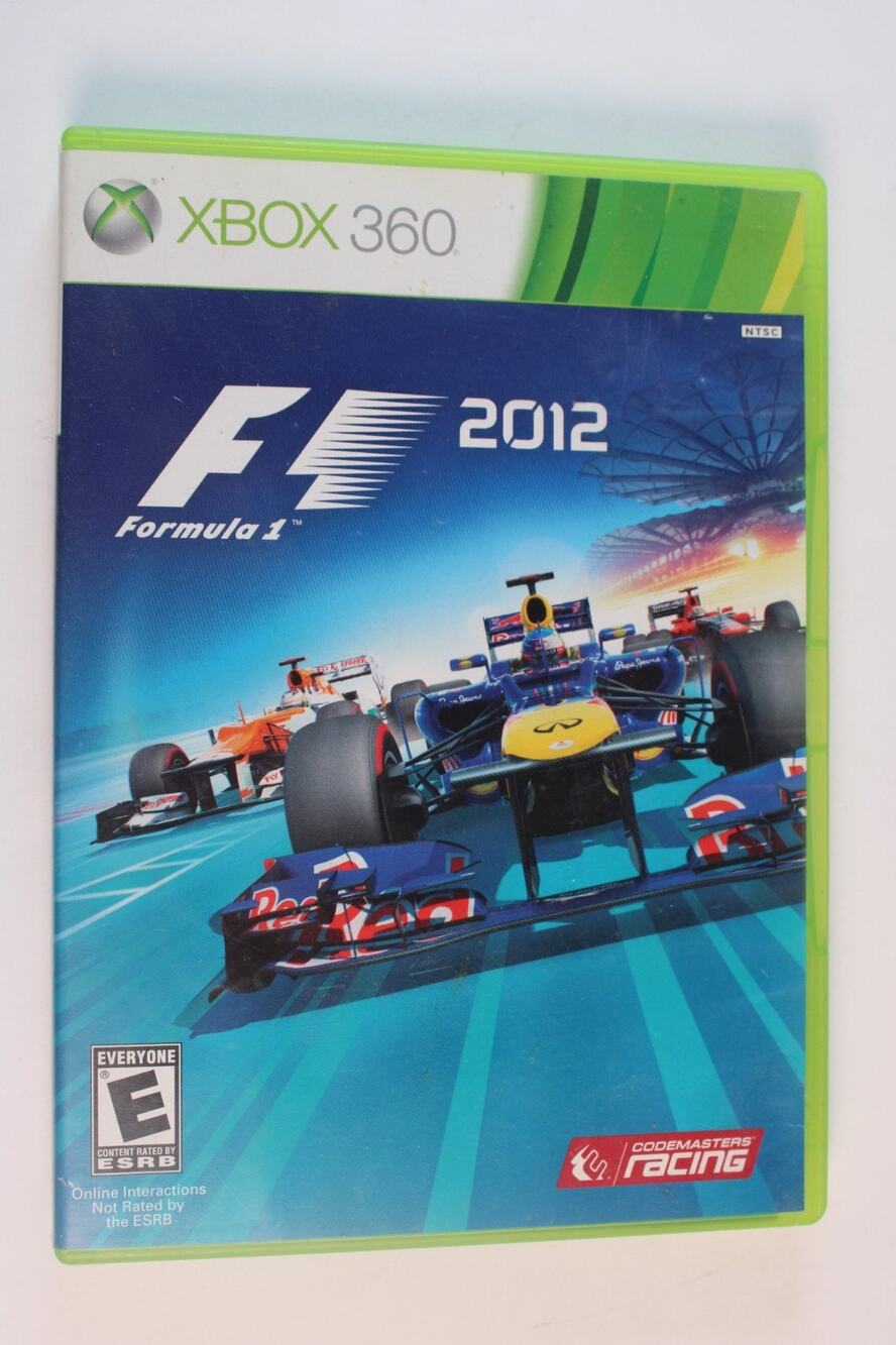 F1 2012 (Microsoft Xbox 360, 2012) Authentic, Complete, Tested/Works, Formula 1